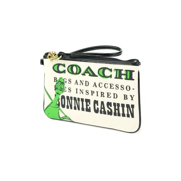 NWT Coach LIMITED EDITION Graphic Bonnie Wristlet w Coin Pouch - Picture 1 of 9
